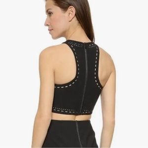 Elizabeth And James Cutout Crop Top